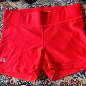 Under Armour Women's Bright Pink Athletic Shorts